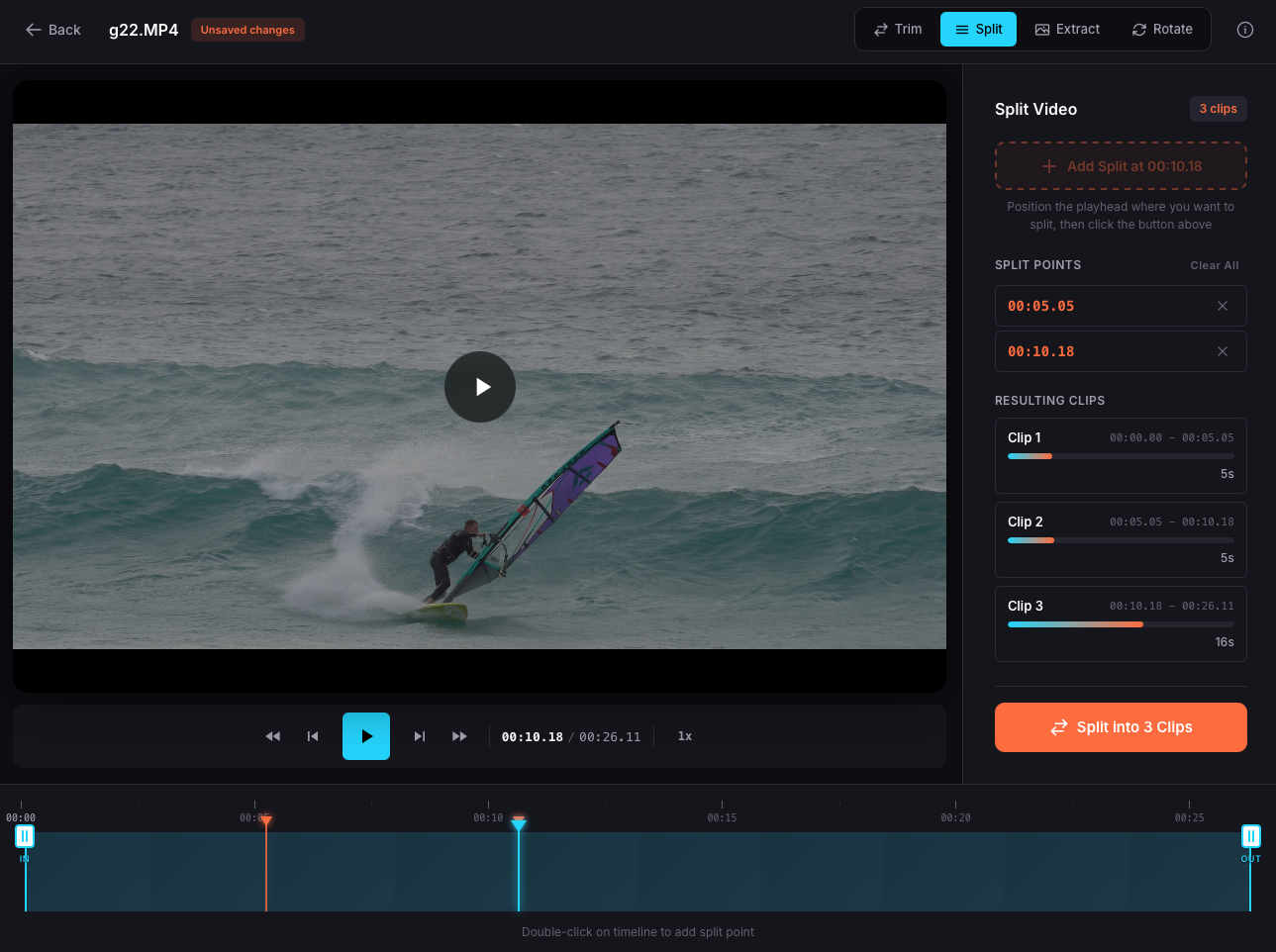 Editor de Video screenshot